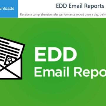 Easy Digital Downloads - Email Reports