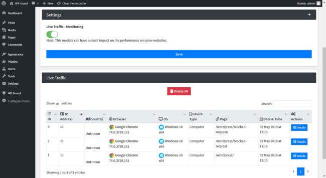 Free WP Guard - WordPress Security, Firewall & Anti-Spam ⭐️⭐️⭐️⭐️⭐