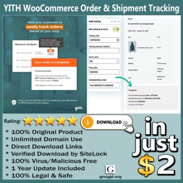 YITH WooCommerce Order & Shipment Tracking