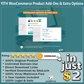 YITH WooCommerce Product Add-Ons & Extra Options