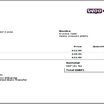 PDF Invoices for WooCommerce